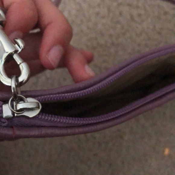 Purple Coach Wristlet - Picture 4 of 4